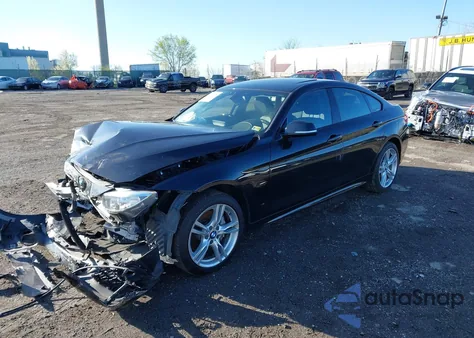 2016 BMW 435I Gran Coupe xDrive из США, поврежденный, VIN WBA4B3C55GG528796